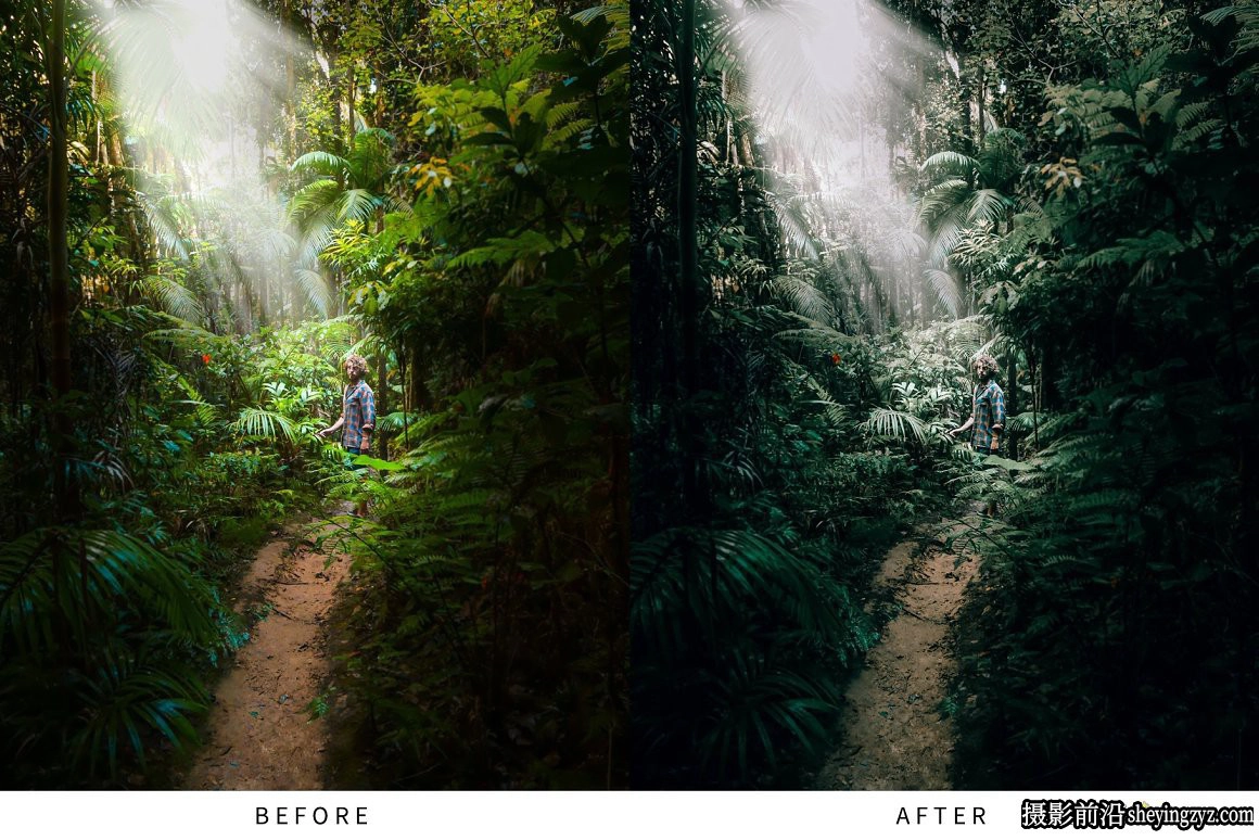 旅拍风光电影情绪胶片Lightroom预设Dark Moody Lightroom Presets