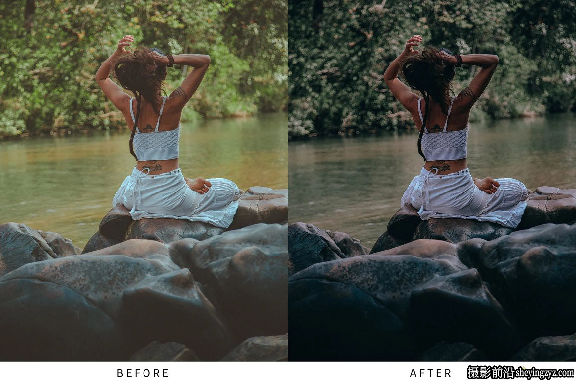 旅拍风光电影情绪胶片Lightroom预设Dark Moody Lightroom Presets