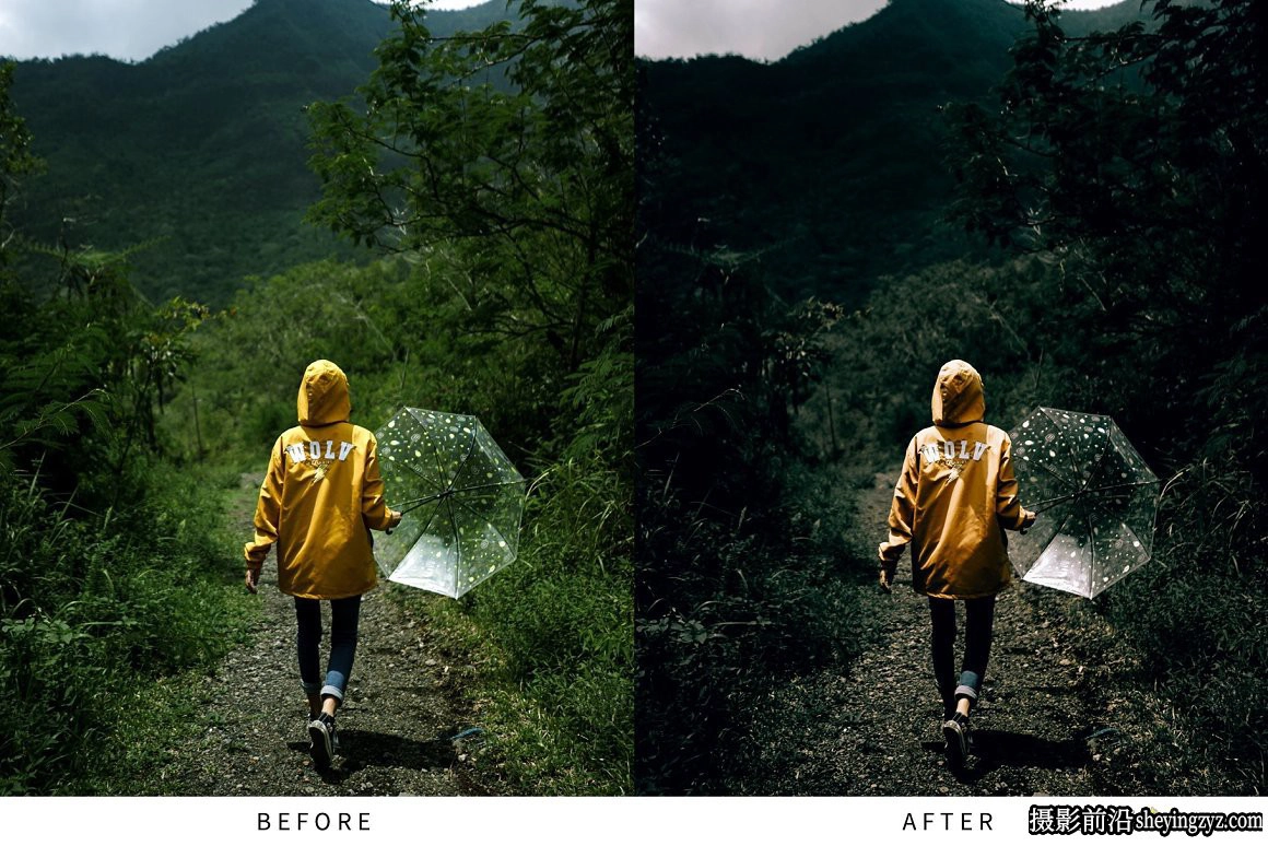 旅拍风光电影情绪胶片Lightroom预设Dark Moody Lightroom Presets