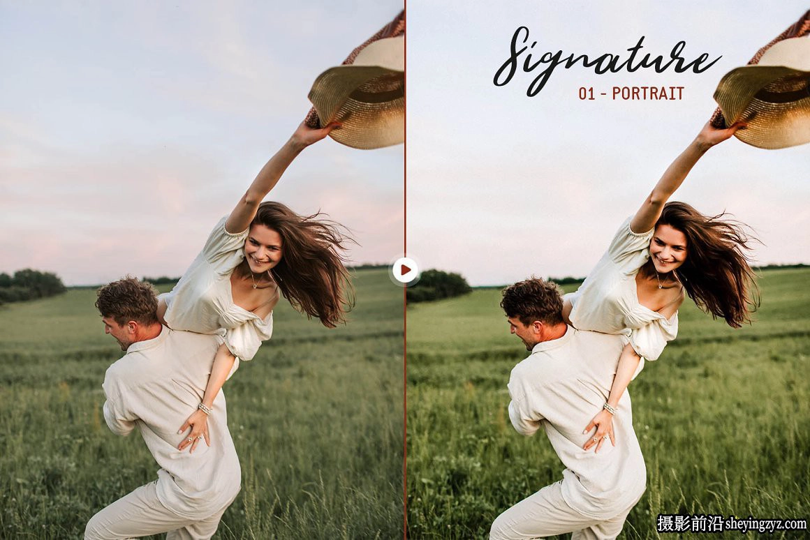婚礼订婚,情侣爱情故事人像LR调色预设 Signature Lightroom Presets