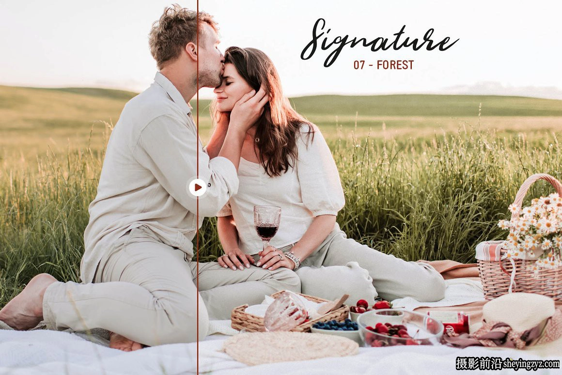 婚礼订婚,情侣爱情故事人像LR调色预设 Signature Lightroom Presets