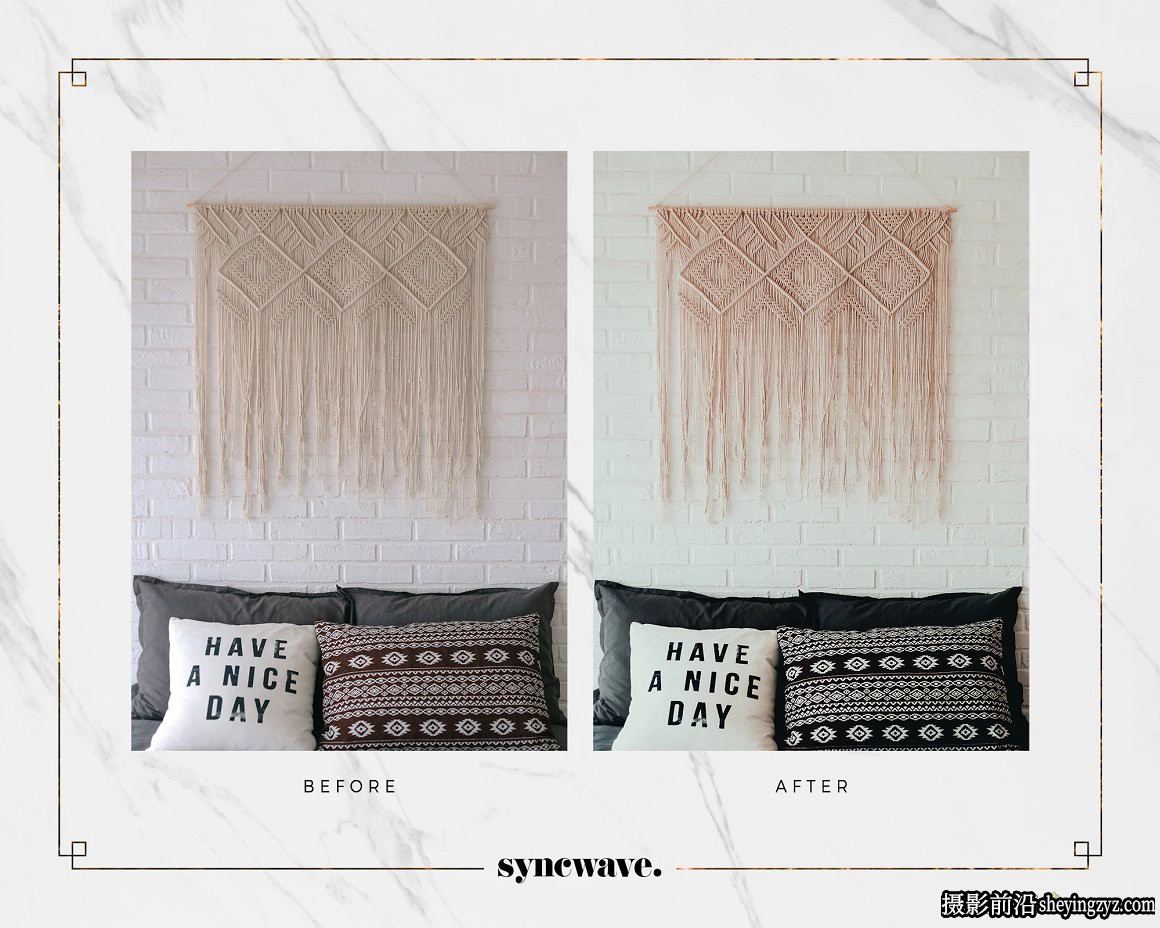 异国风情波西米亚风格Lightroom预设 Macramé Lightroom Presets