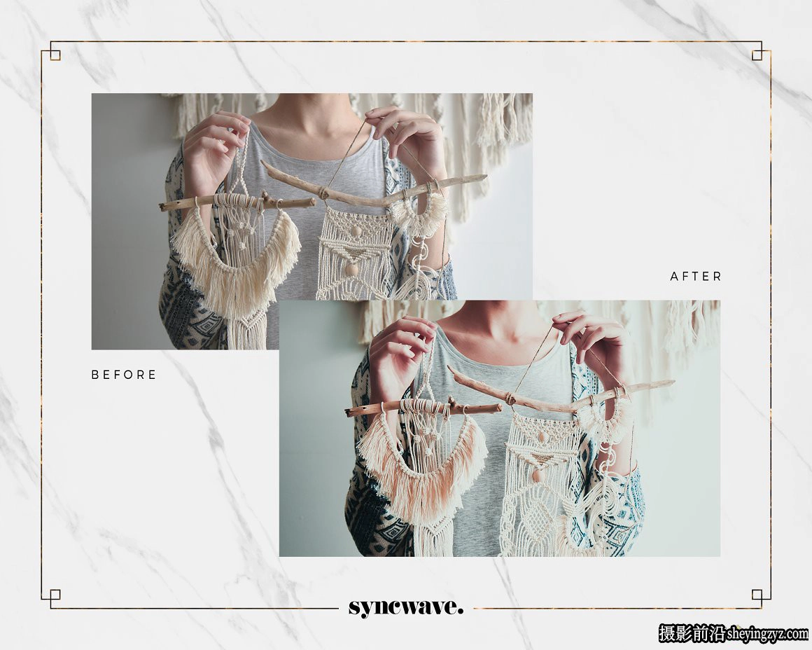 异国风情波西米亚风格Lightroom预设 Macramé Lightroom Presets