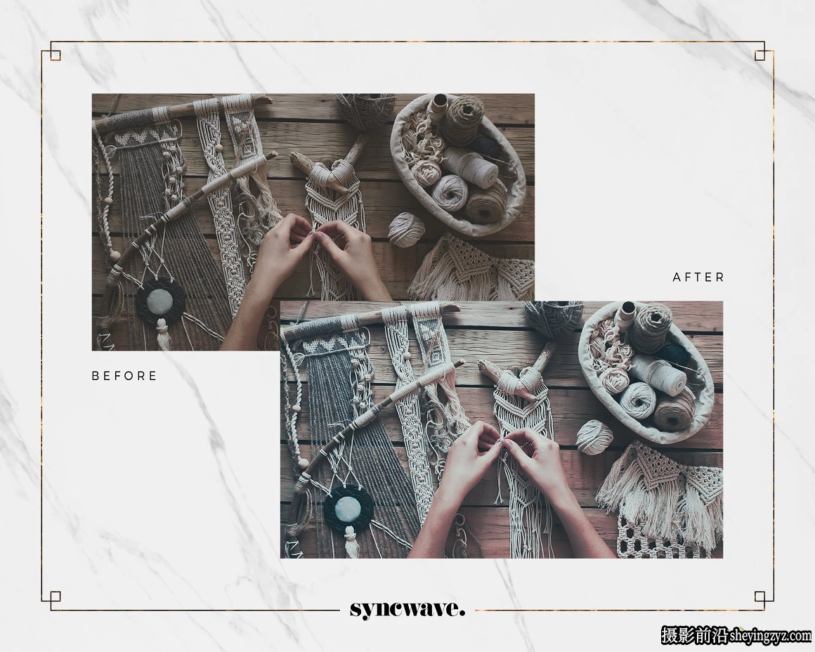 异国风情波西米亚风格Lightroom预设 Macramé Lightroom Presets
