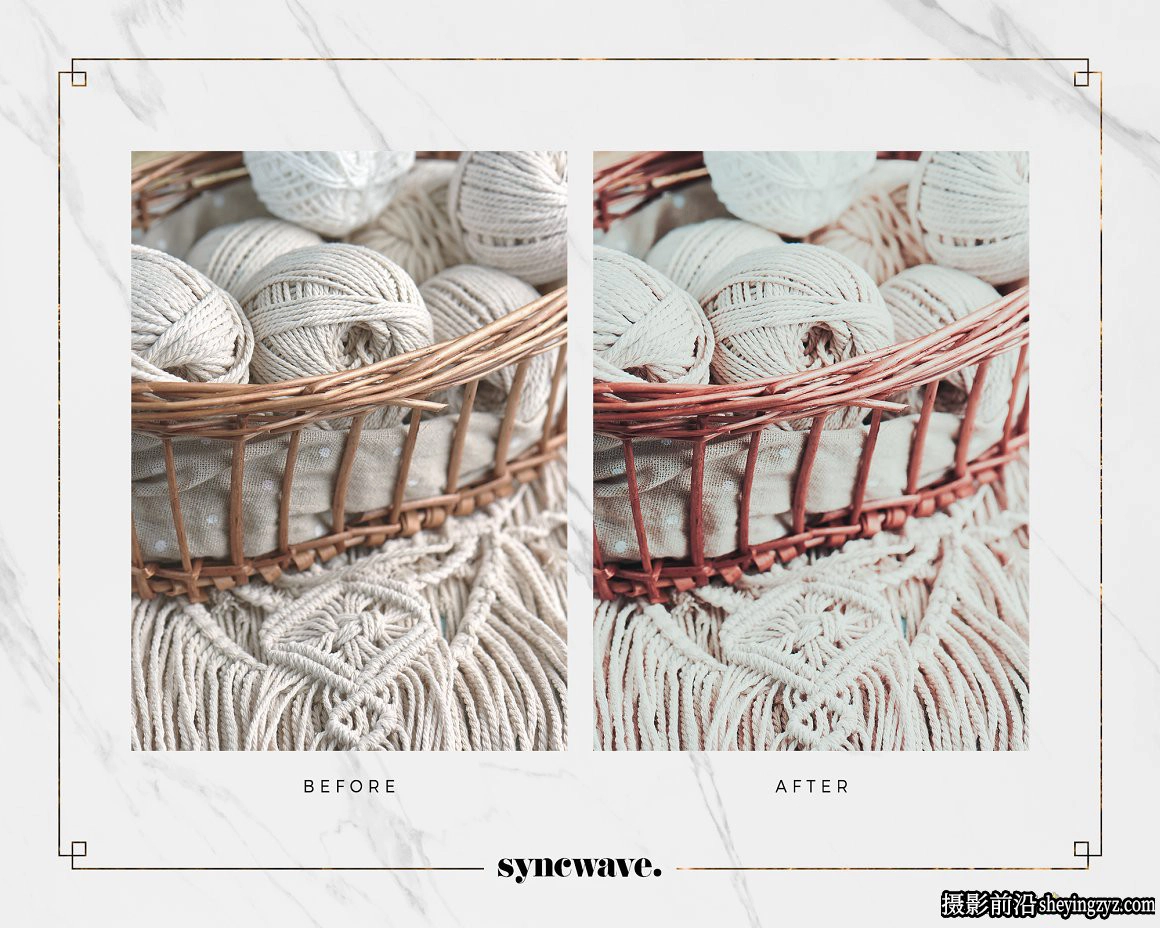 异国风情波西米亚风格Lightroom预设 Macramé Lightroom Presets