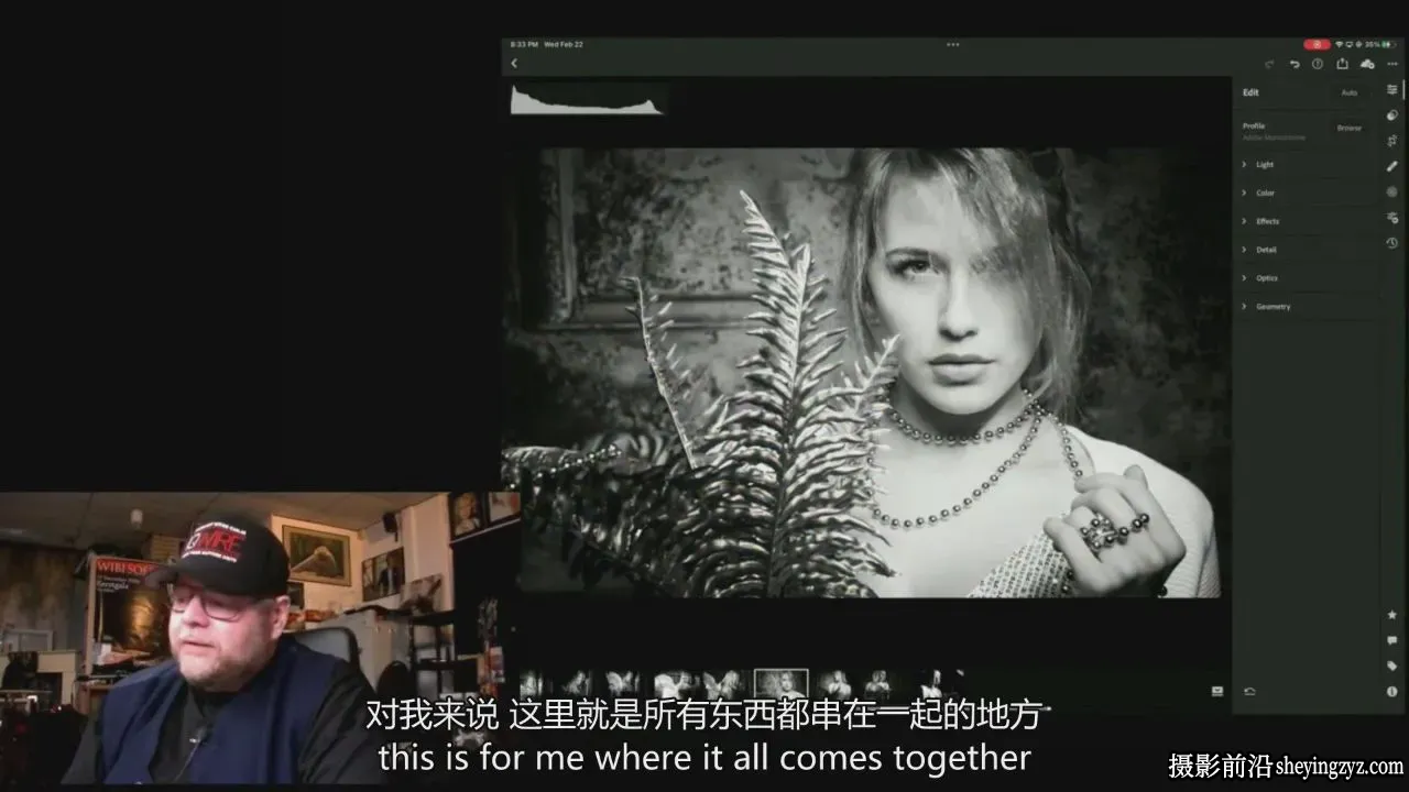 PhotoWhoa - Frank Doorhof 的黑白人像摄影布光课程-独家精翻中英字幕