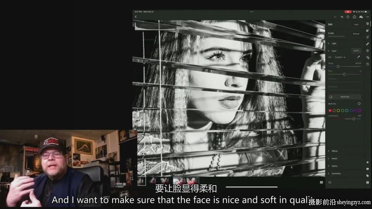 PhotoWhoa - Frank Doorhof 的黑白人像摄影布光课程-独家精翻中英字幕