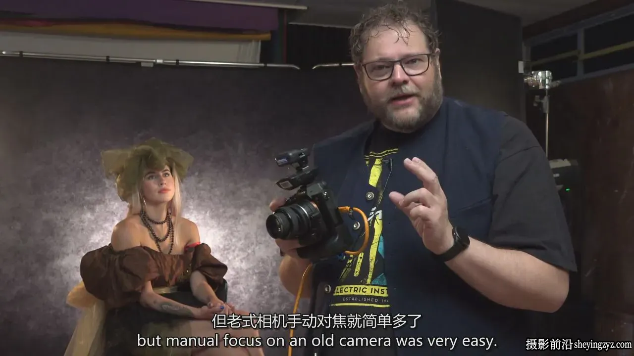 Frank Doorhof 老大师古典魅力人像摄影布光教程-独家精翻中英字幕