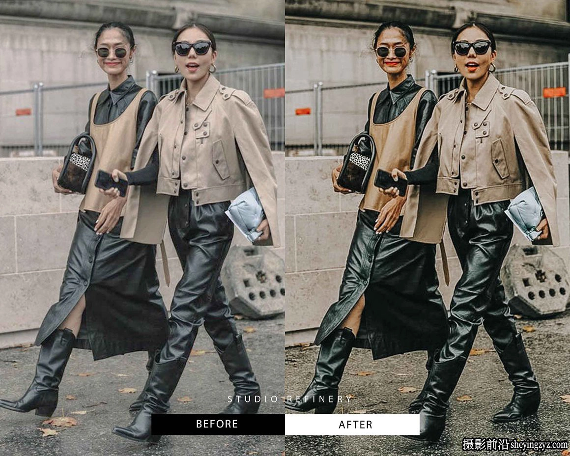 时尚城市街拍网红人像Lightroom预设 URBAN CITY LIGHTROOM PRESET
