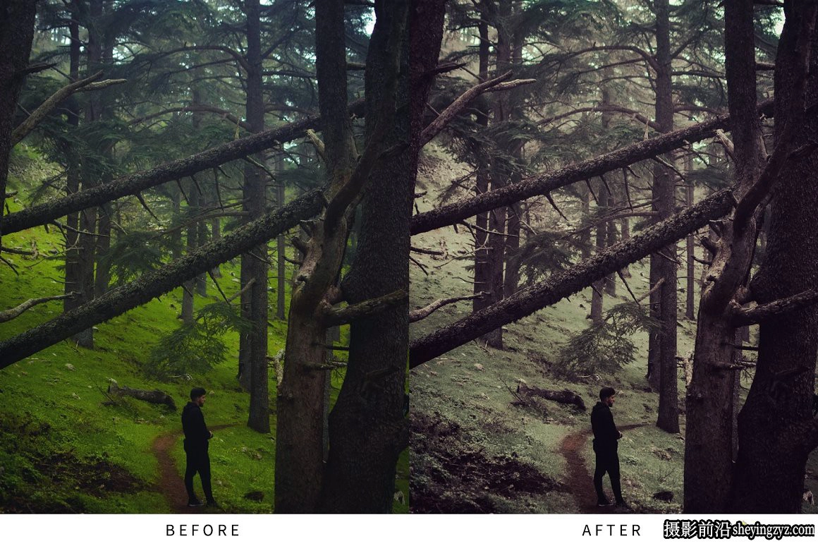 黑暗情绪旅拍电影风光Lightroom预设 Dark Moody Lightroom Presets
