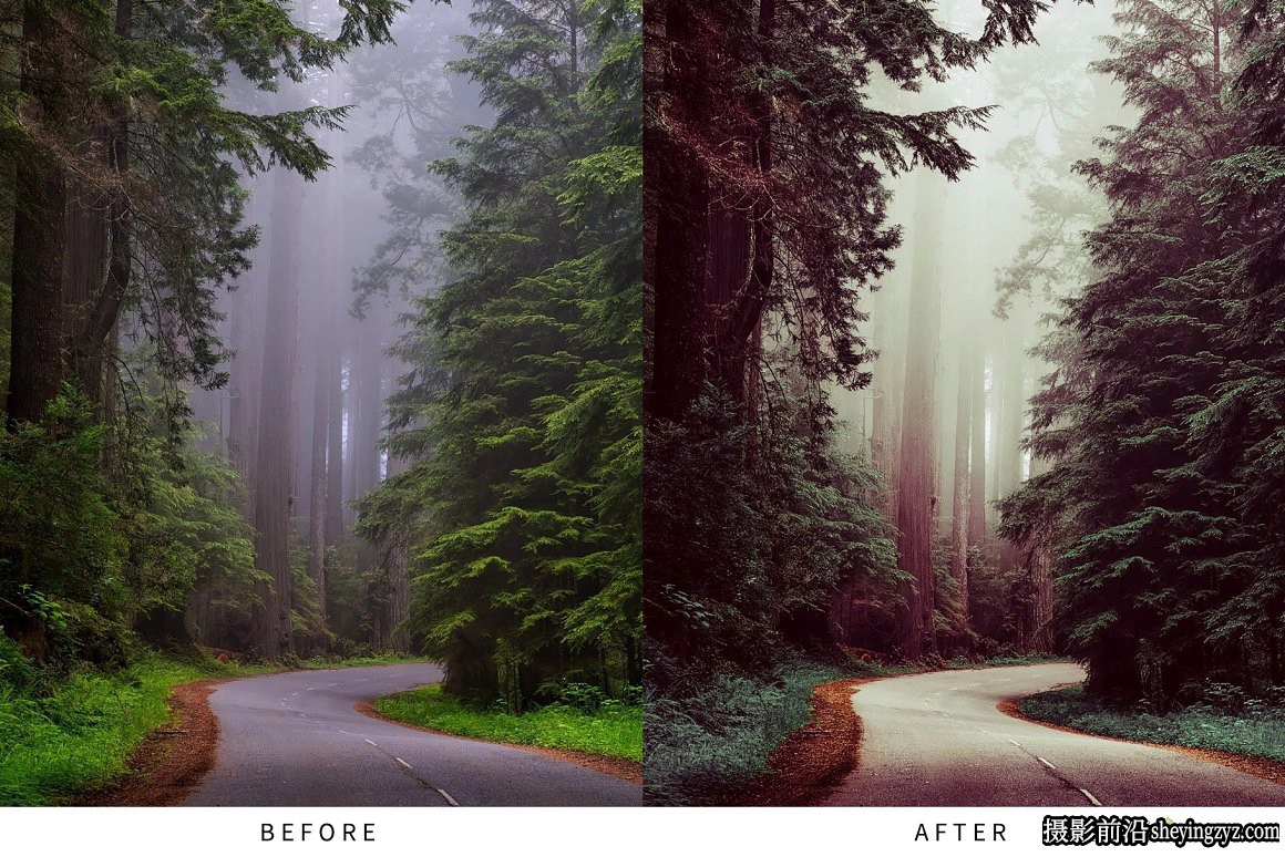 黑暗情绪旅拍电影风光Lightroom预设 Dark Moody Lightroom Presets