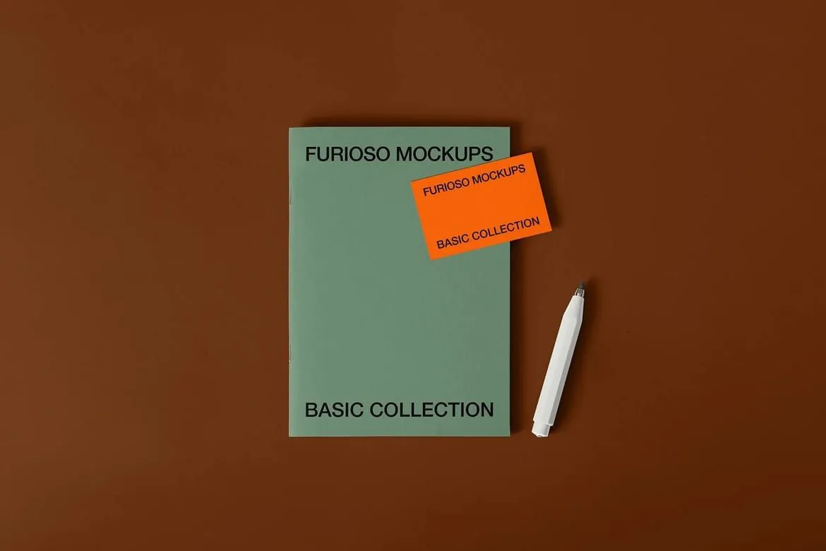 MockupCloud - 115个高级企业演示基础品牌PS样机模型完整套装