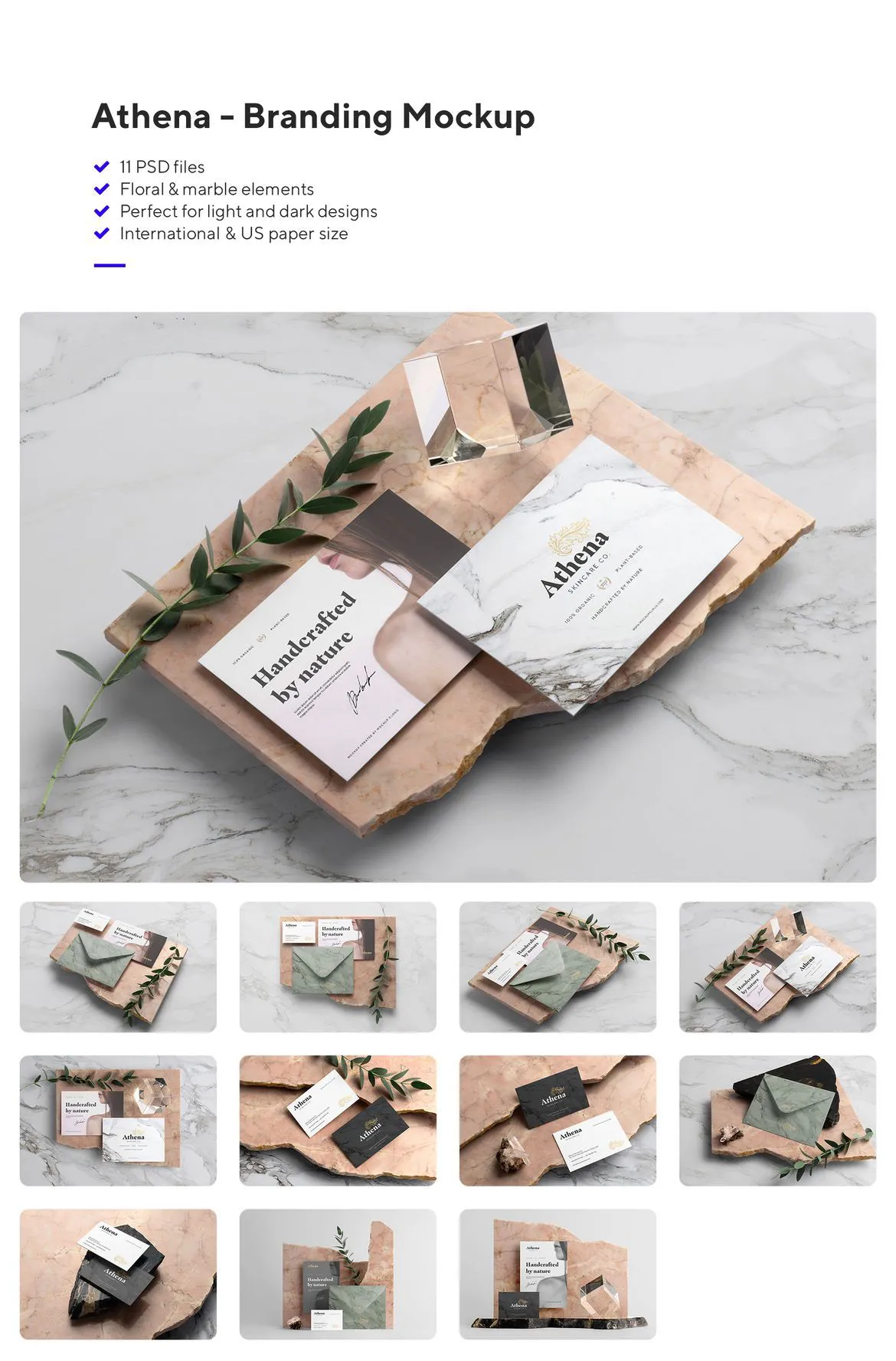 MockupCloud - 超过300个专业企业文具品牌展示PSD样机模型大合集