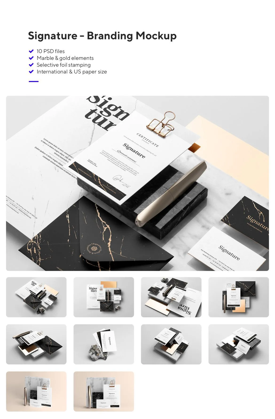 MockupCloud - 超过300个专业企业文具品牌展示PSD样机模型大合集