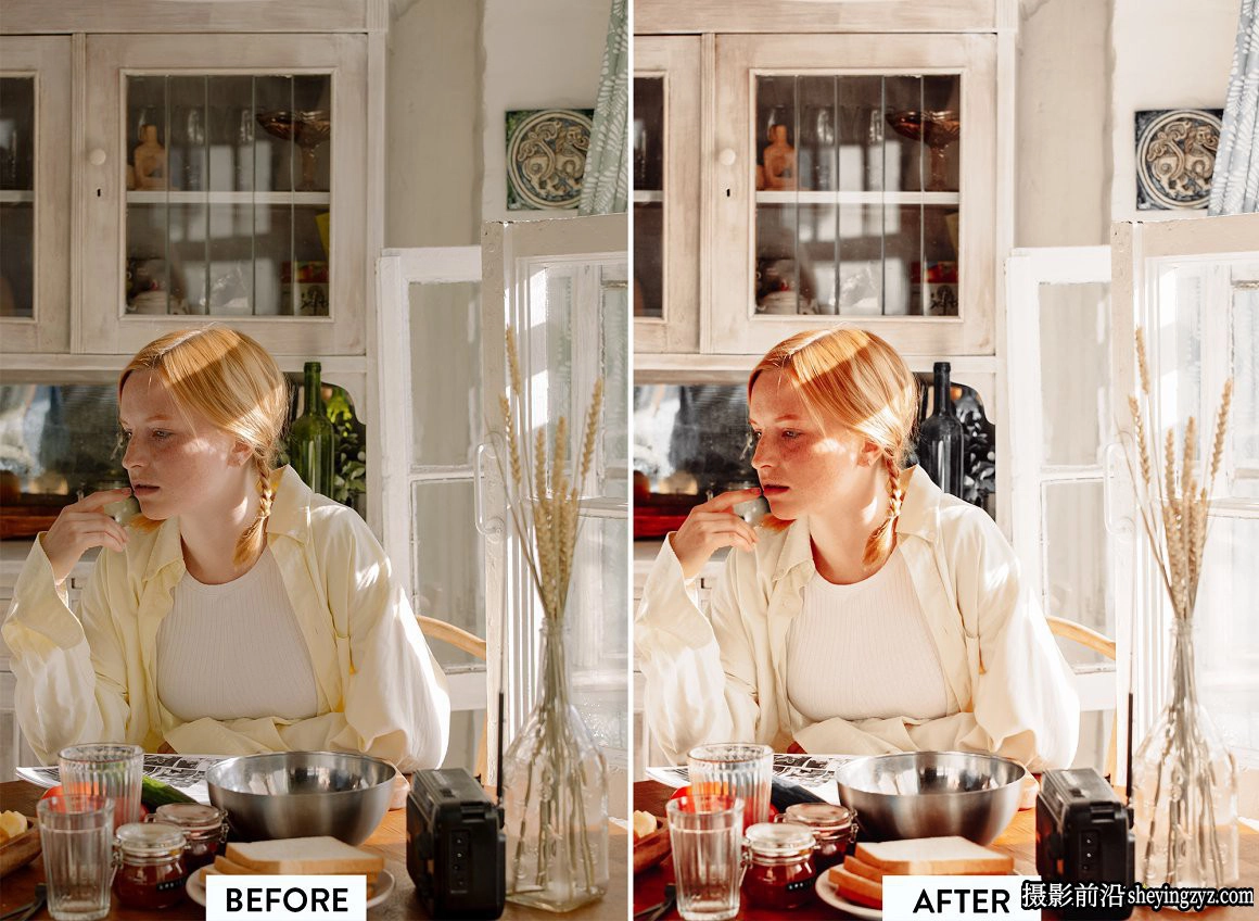 10种时尚人像通透暖色调调色Lightroom 预设 REDHEAD Lightroom Preset