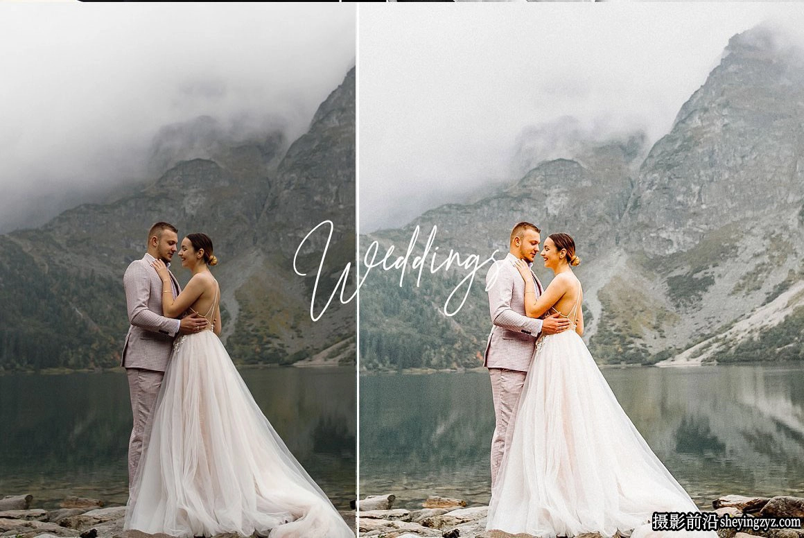 10种订婚电影婚礼情绪人像Lightroom预设 Weddings Lightroom Presets