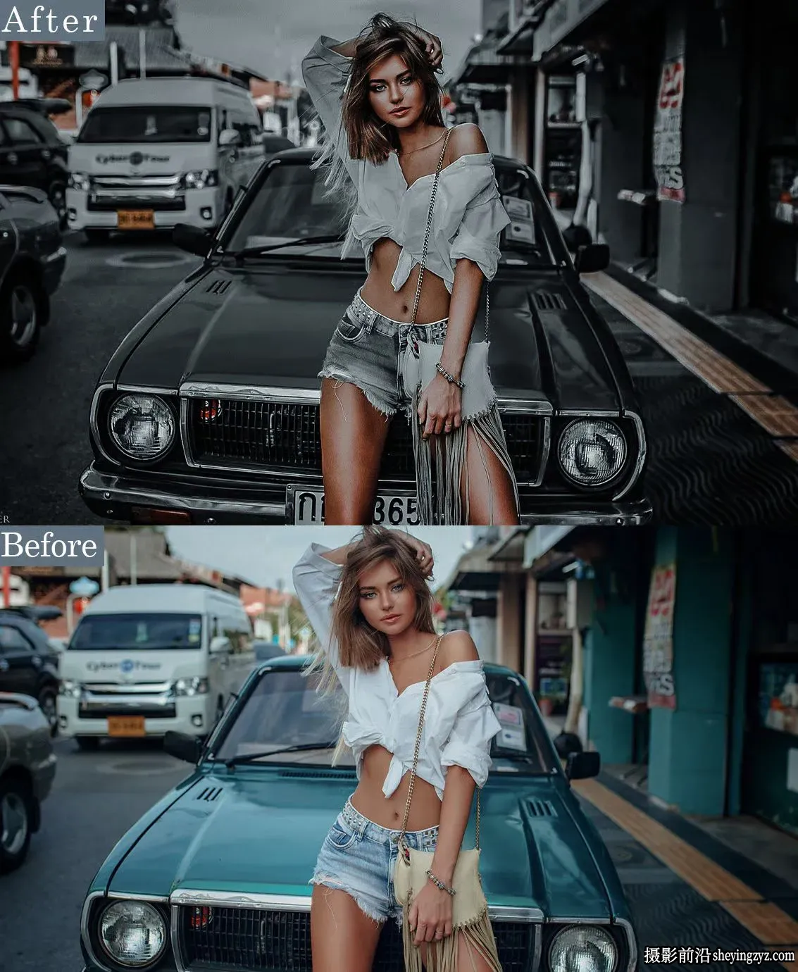 工业风黑金胶片电影人像LR预设 Artistic Metal Lightroom Presets