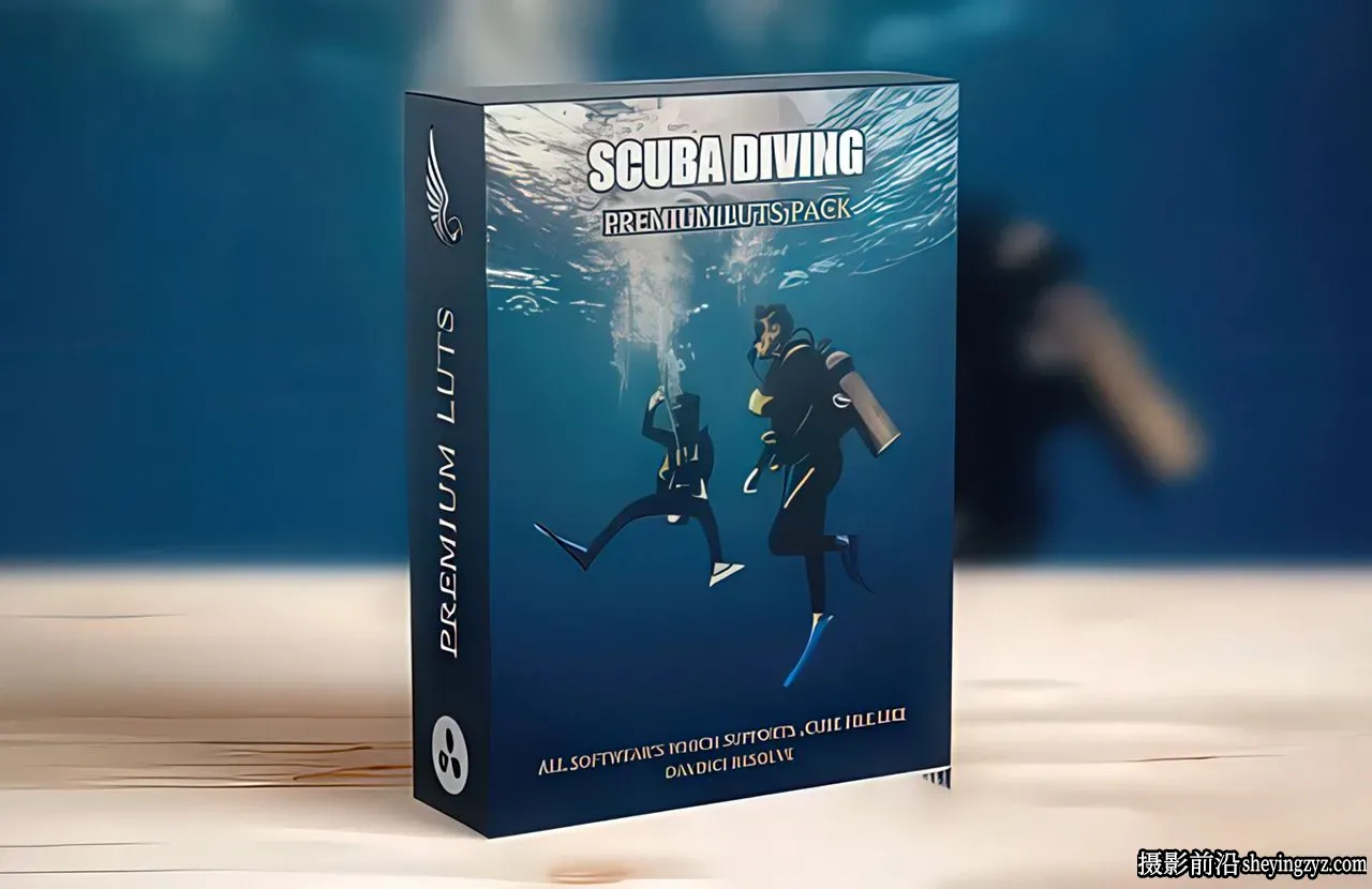 专业级水下摄影电影拍摄调色LUT预设 Scuba Diving LUTs