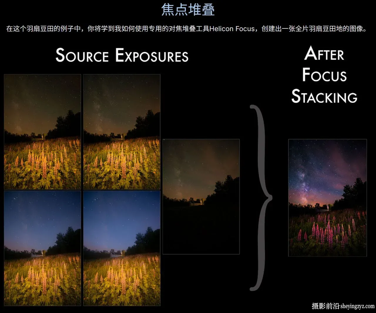 掌握银河系摄影照片后期编辑的艺术大师班教程-独家精翻中英字幕