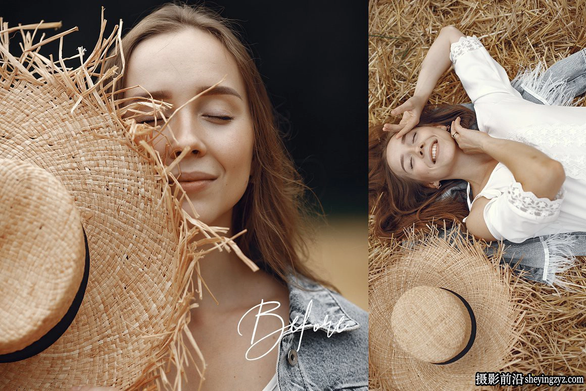 温暖明亮外拍人像调色Lightroom预设 Pursuit Of Portraits Presets