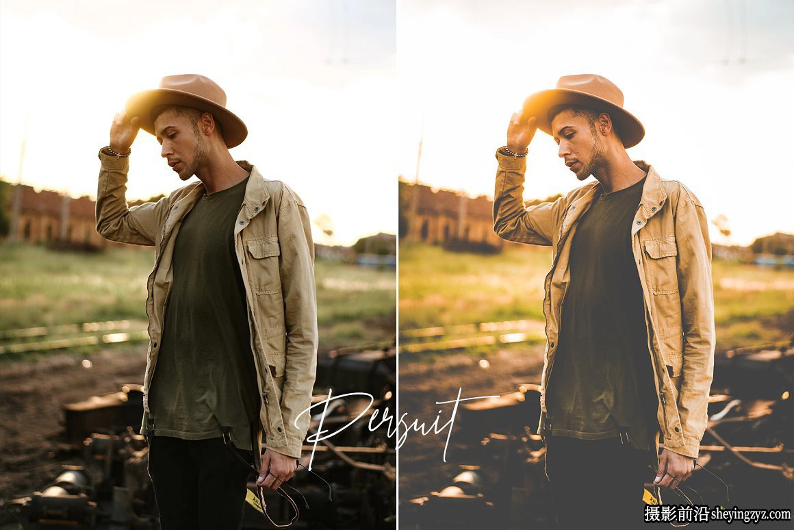 温暖明亮外拍人像调色Lightroom预设 Pursuit Of Portraits Presets