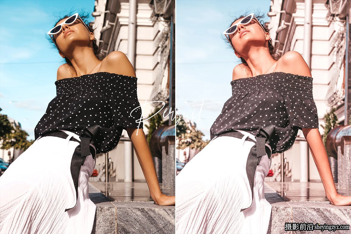 温暖明亮外拍人像调色Lightroom预设 Pursuit Of Portraits Presets