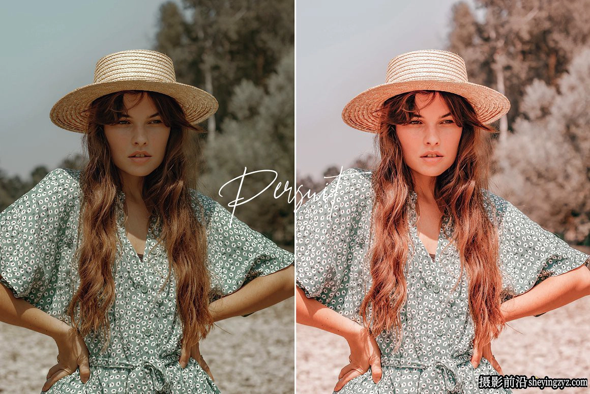 温暖明亮外拍人像调色Lightroom预设 Pursuit Of Portraits Presets