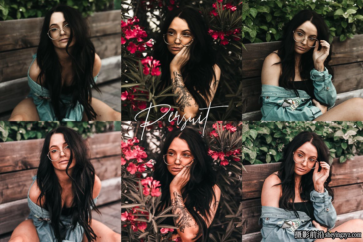温暖明亮外拍人像调色Lightroom预设 Pursuit Of Portraits Presets