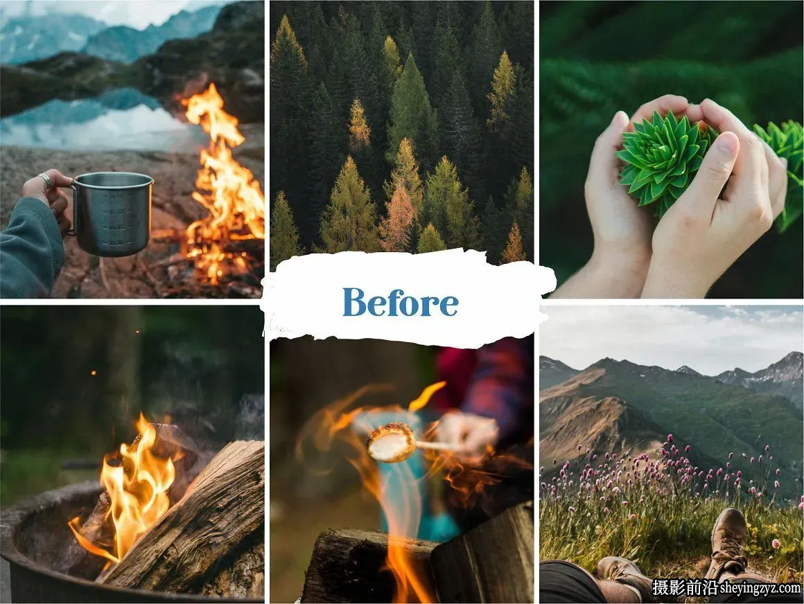 15种冒险旅拍森系情绪电影人像风光Lightroom预设Woods Lightroom Presets