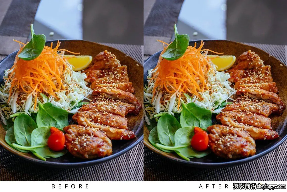 10种美食食品摄影后期调色Lightroom预设 Food Lightroom Presets