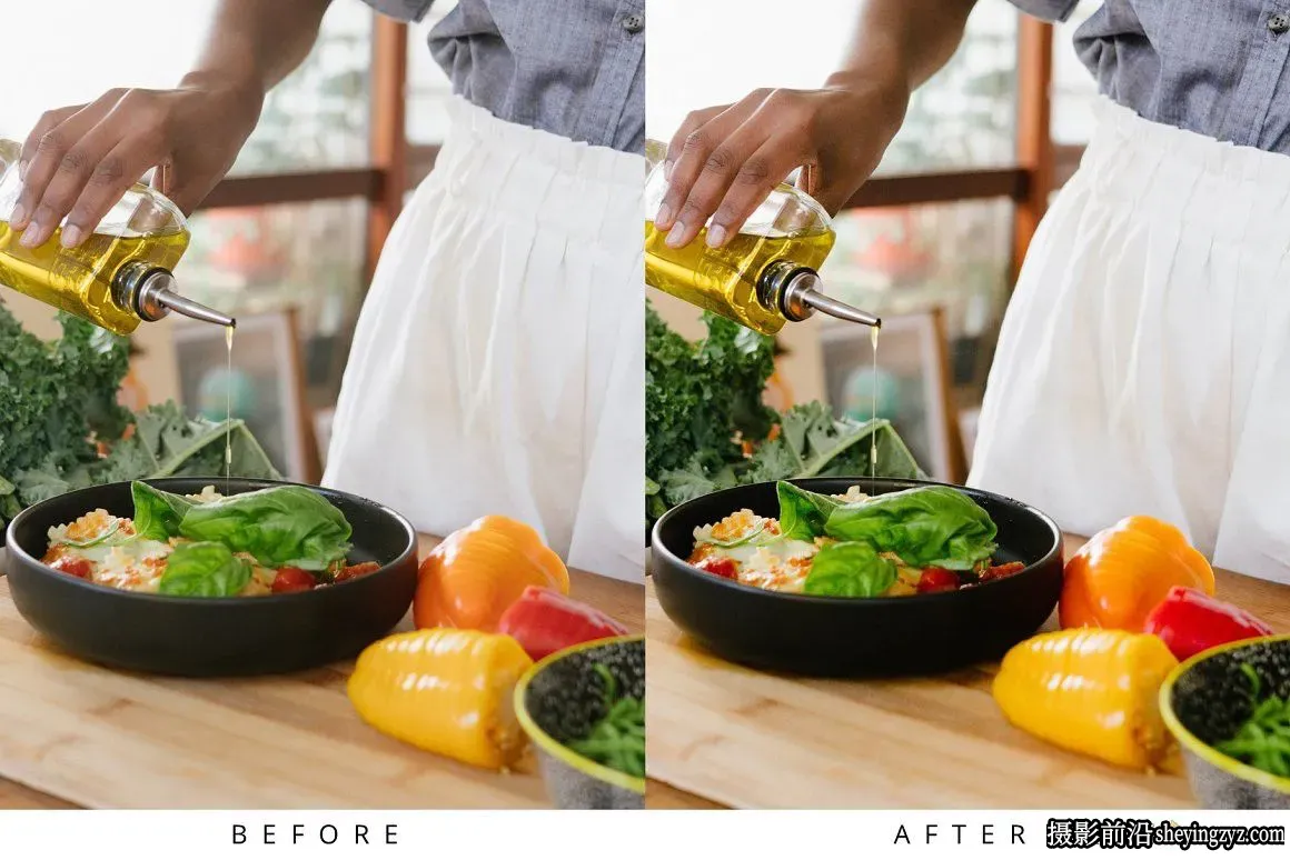 10种美食食品摄影后期调色Lightroom预设 Food Lightroom Presets