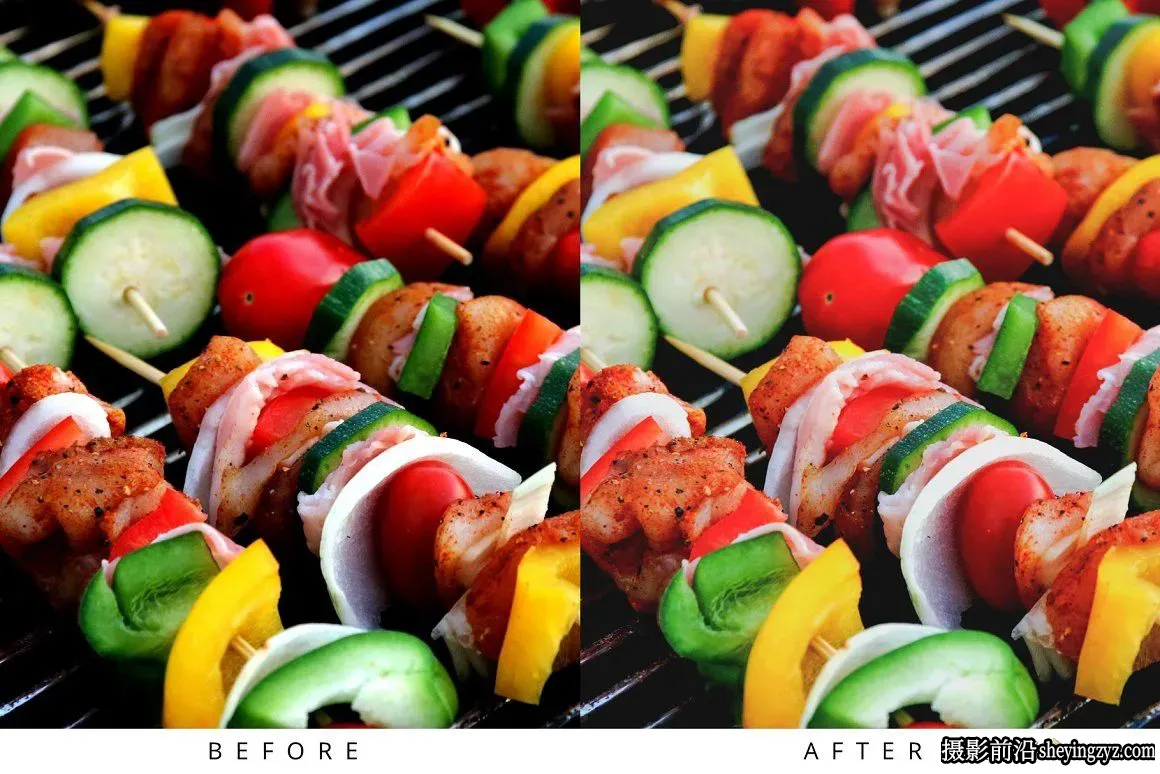 10种美食食品摄影后期调色Lightroom预设 Food Lightroom Presets