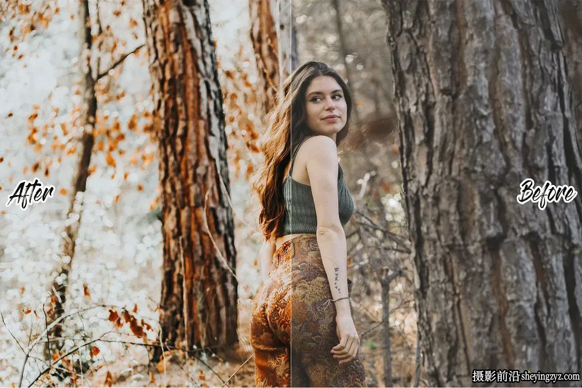 15种秋季家庭人像外拍摄影LR预设 THE AUTUMN LIGHTROOM PRESETS