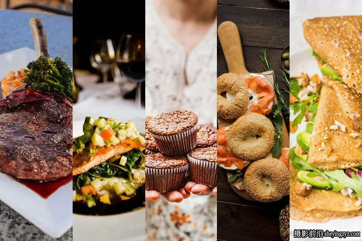 10种美食摄影清新胶片后期调色Lightroom预设 Food Lightroom Presets