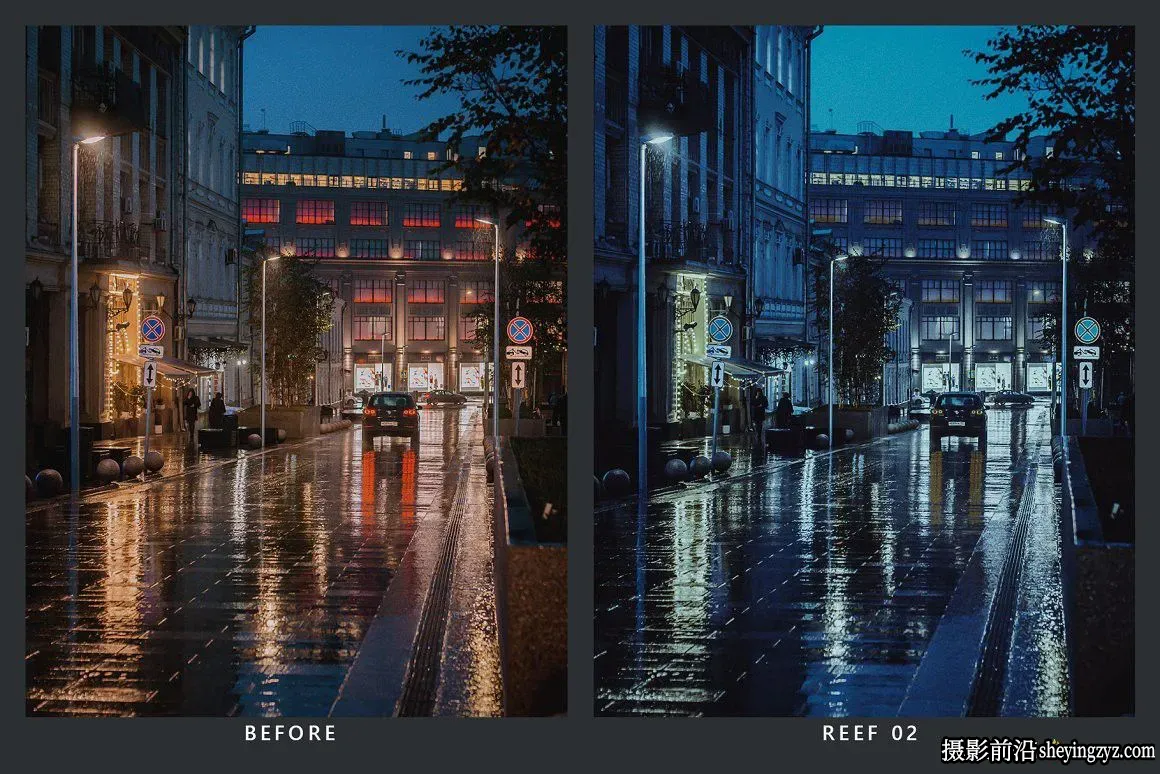 长曝光延时摄影城市夜景调色LR预设+LUT预设 Fluorescence Presets+LUTs