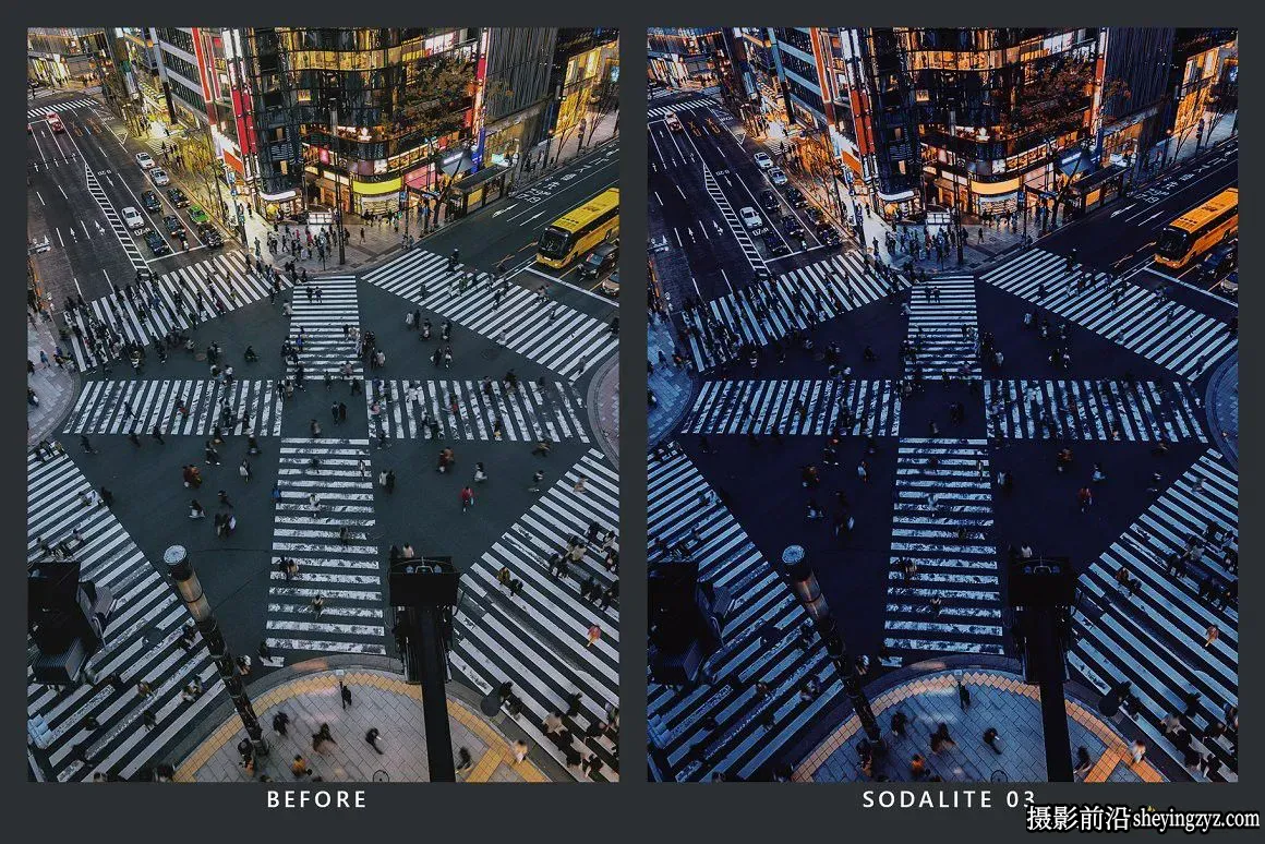 长曝光延时摄影城市夜景调色LR预设+LUT预设 Fluorescence Presets+LUTs