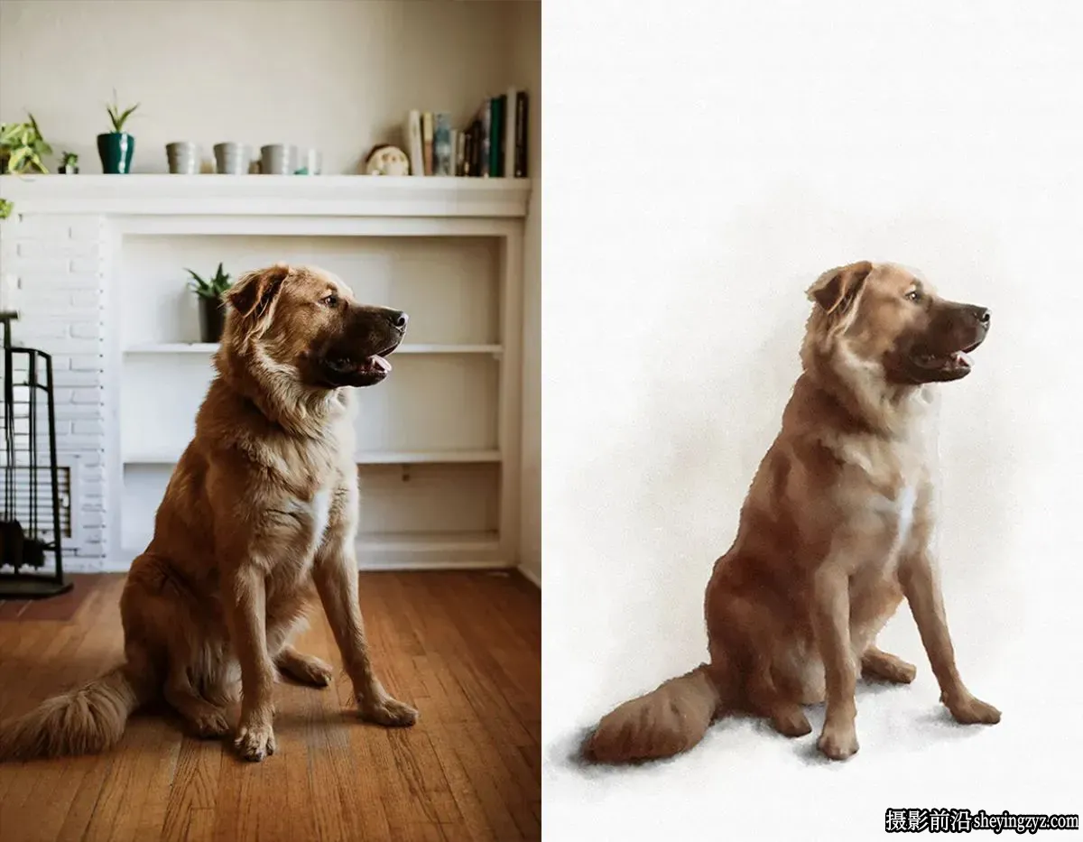 Phlearn - 如何在Photoshop中制作水彩画效果教程-独家精翻中英字幕