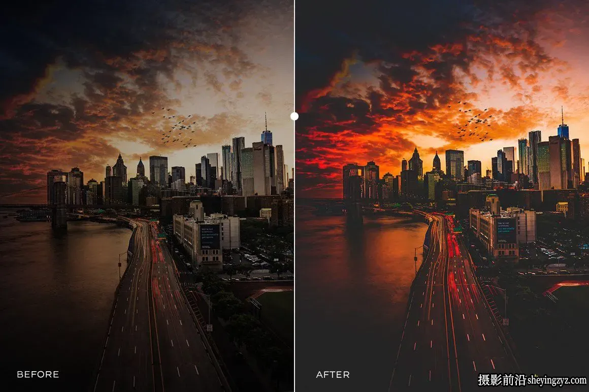 电影感城市旅行街拍调色LR预设 Film Street Lightroom Presets