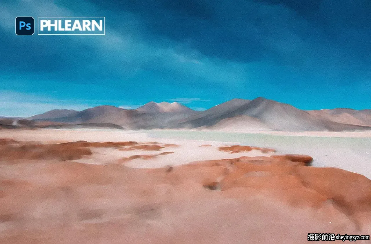 Phlearn - 如何在Photoshop中制作水彩画效果教程-独家精翻中英字幕