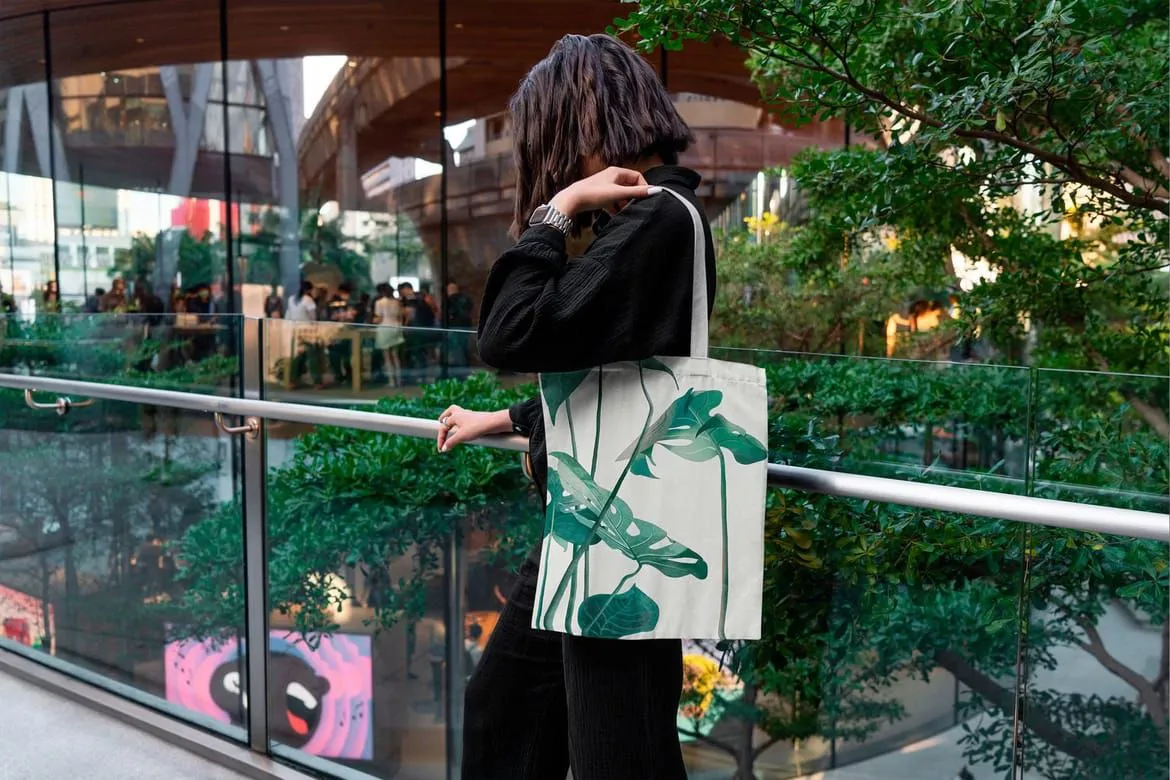 19种城市帆布手提袋样机模型合集 Tote Bag Urban Mockups