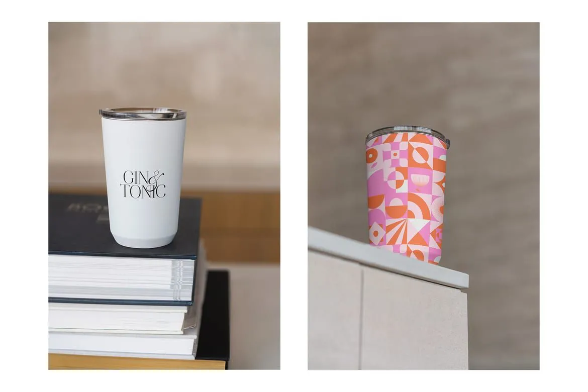 22种水杯样机模型合集 Tumbler MockUps Pack