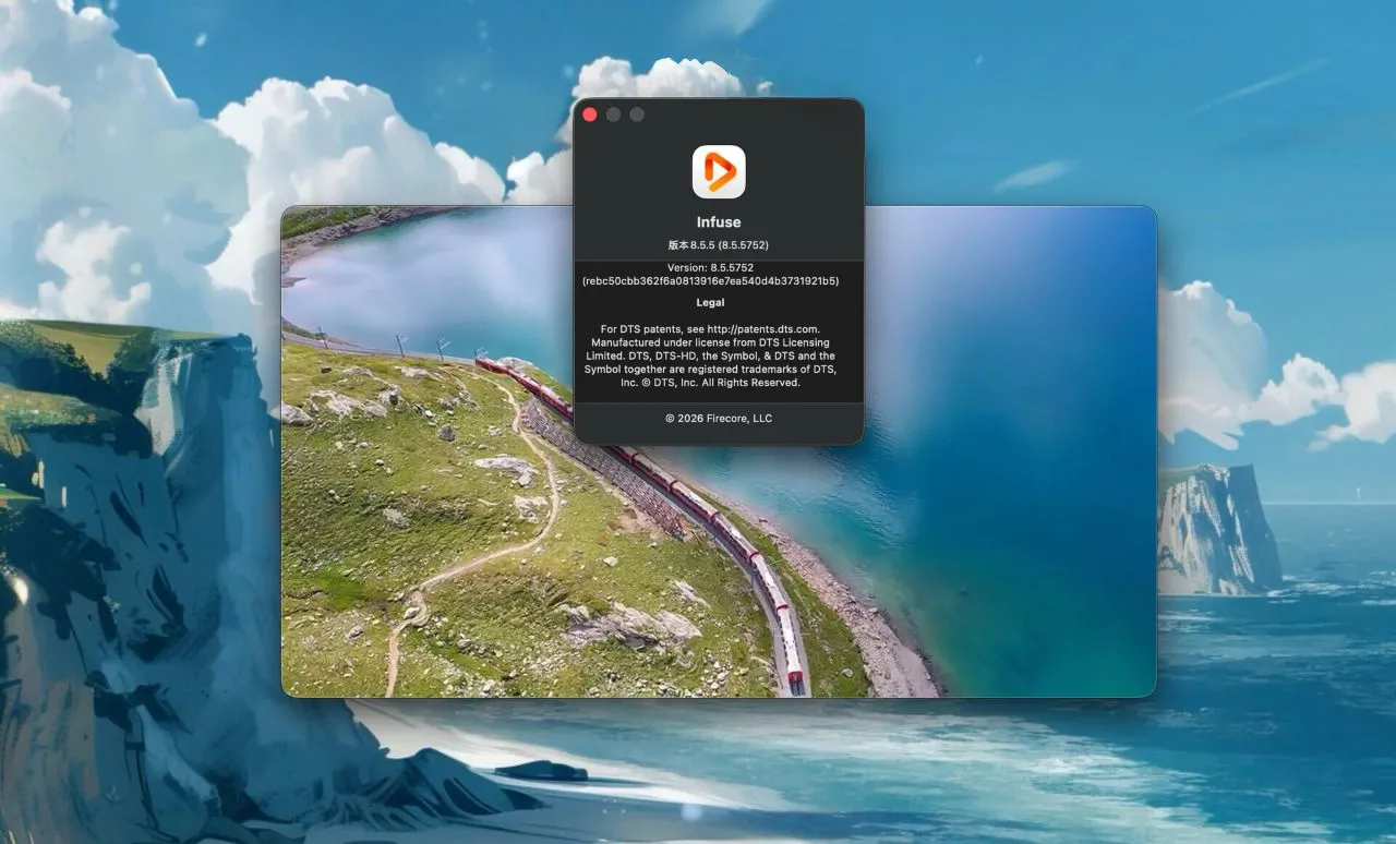 Infuse Pro for Mac(苹果电脑专业视频播放器) v8.5.5 修复激活版