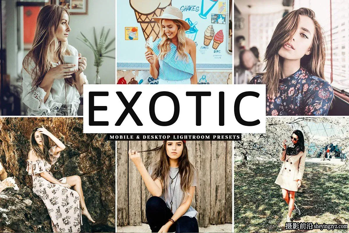 国外旅拍街头摄影人像Lightroom预设 Exotic Lightroom Presets