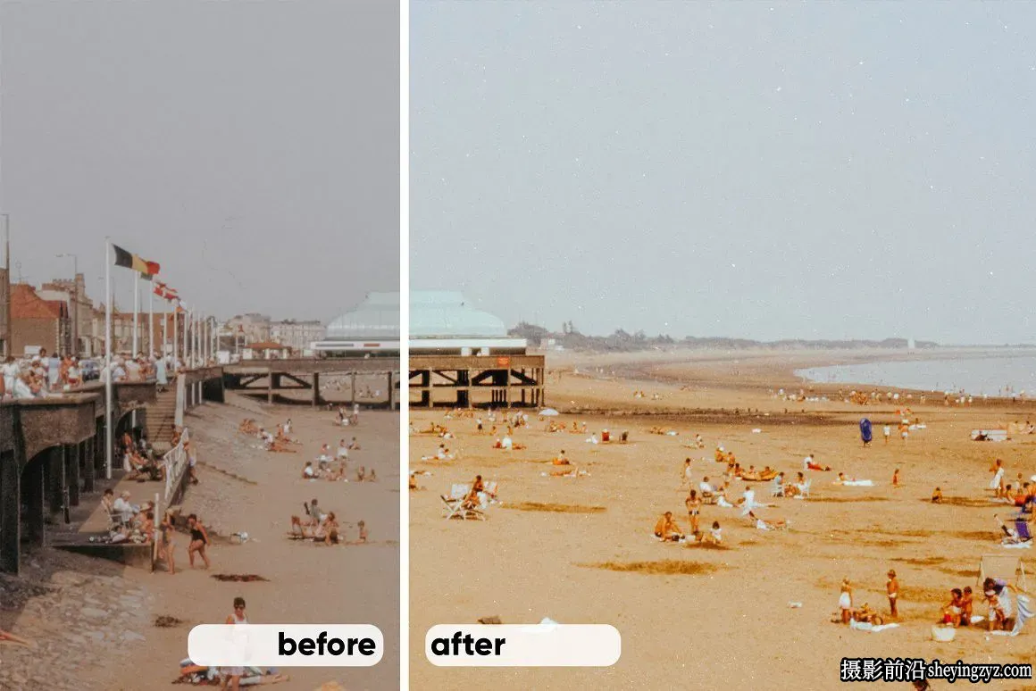 复古电影仿真胶片LR预设+胶片纹理 Vintage Film Lightroom Presets