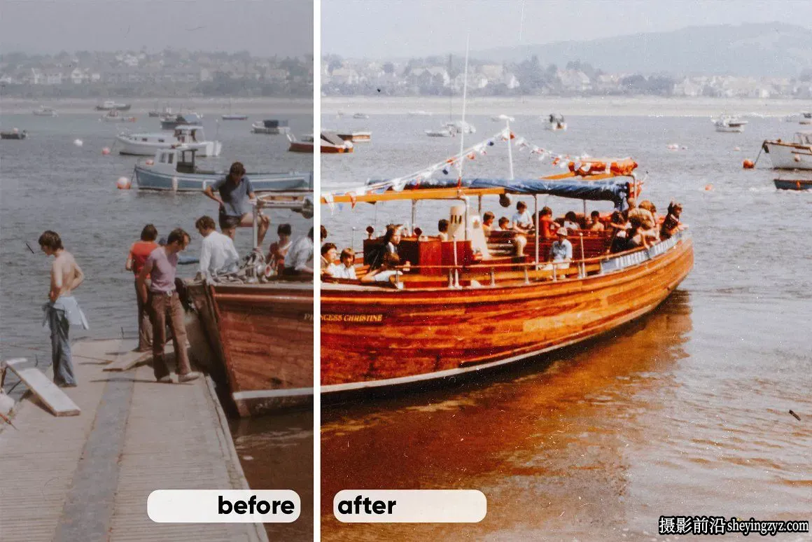 复古电影仿真胶片LR预设+胶片纹理 Vintage Film Lightroom Presets