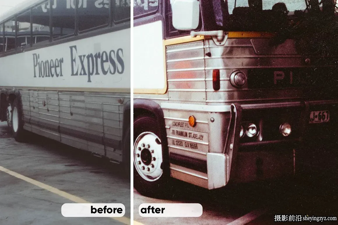 复古电影仿真胶片LR预设+胶片纹理 Vintage Film Lightroom Presets