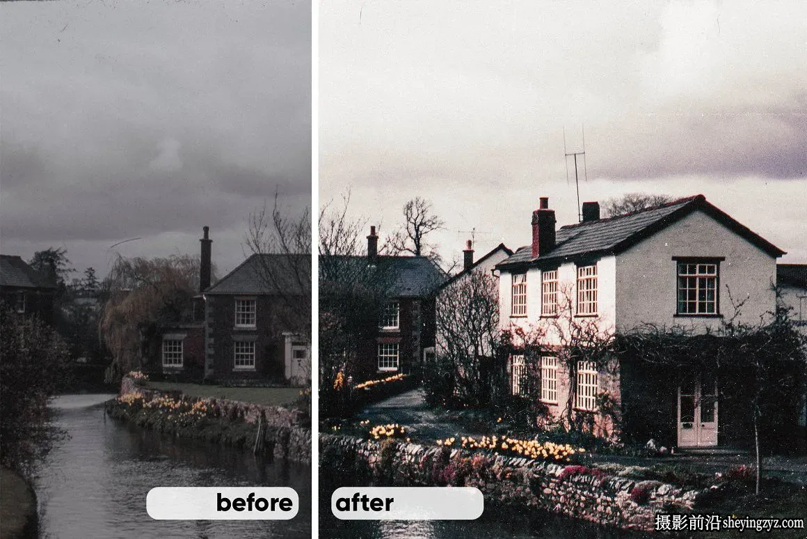 复古电影仿真胶片LR预设+胶片纹理 Vintage Film Lightroom Presets