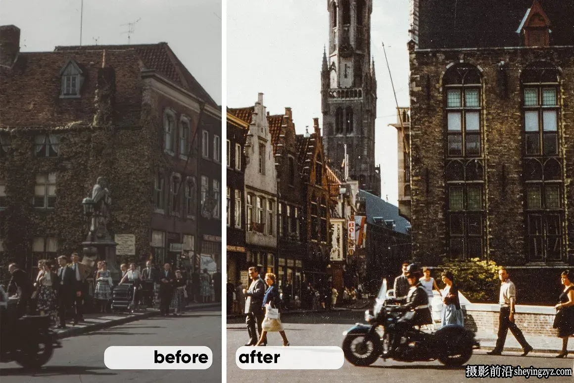 复古电影仿真胶片LR预设+胶片纹理 Vintage Film Lightroom Presets