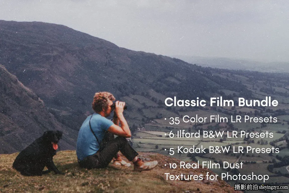 复古电影仿真胶片LR预设+胶片纹理 Vintage Film Lightroom Presets