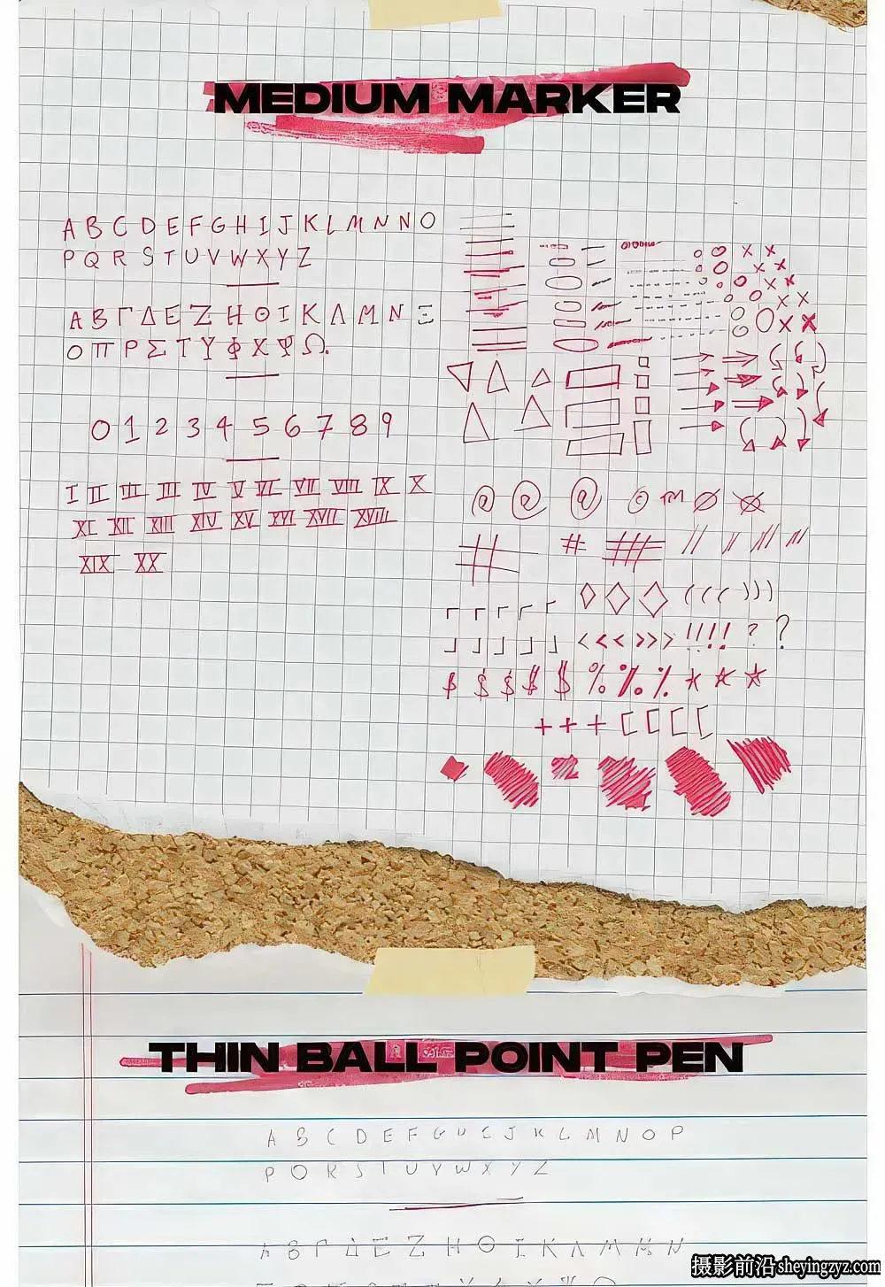 550种马克笔视频动画+马克笔纹理PNG图形+3种涂鸦标记纹理 (10K)
